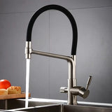 PureStream 3-Way Kitchen Mixer Tap – Filtered Water Faucet | 360° Swivel Hot & Cold Sink Mixer