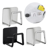 AeroSink Stainless Steel Sponge Caddy – Self-Adhesive Rustproof Sink Organiser for Kitchen & Bathroom