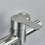 AquaFusion Pro Wall Mixer – 360° Pull-Out Stainless Steel Faucet | Luxury Kitchen & Bathroom Spray Tap