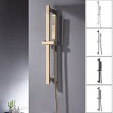 Elevare SlideRail Shower Set – Adjustable Stainless Steel Handheld Shower System | Modern Water-Saving Bathroom Upgrade