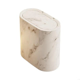 Alderra Slim Waste Bin – Hidden-Lid Compact Rubbish Container | Modern Space-Saving Home Bin