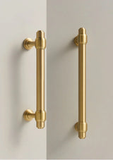 Château Noir Brass T-Bar Handles – French-Inspired Luxury Cabinet Hardware | Solid Brass Furniture Pulls