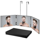 VersaView 360 Vanity Mirror – Foldable 3-Panel Makeup & Hair Styling Mirror | Portable Adjustable Design