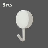 Velmora StickMate Self-Adhesive Silicone Wall Hooks – Strong No-Drill Multipurpose Hanging Hooks (5 or 10 Pack) | Removable Space-Saving Home Organisers