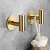 StickMount Adhesive Wall Hooks – Stainless Steel No-Drill Towel & Robe Holder | Modern Space-Saving Storage