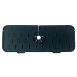 SplashGuard Sink Mat – Silicone Faucet Splash Protector | Water-Absorbing Countertop Drying Pad