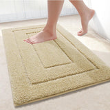 CloudSoft Luxe Bath Mat – Ultra Absorbent Microfibre Bathroom Rug | Non-Slip Quick-Dry Comfort Mat