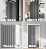VeloraFold Magnetic Shower Screen – Foldable Waterproof Curtain for Walk-In Showers