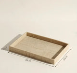 Calacéra Ceramic Bathroom Accessories Set – Stone-Effect Luxury Vanity Collection | Modern Spa Bathroom Décor