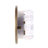 LuxeTrim Brass Overflow Cover – Universal Bathroom Sink Overflow Ring | Decorative Basin Drain Accent