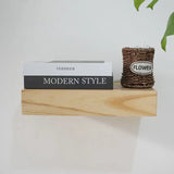 Obscura Floating Storage Shelf – Hidden Compartment Wall Shelf | Secret Wooden Storage Organiser