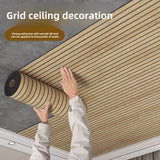 Elevéa 3D PVC Wall Panels – Waterproof Peel & Stick Slat Panels | Modern Decorative Wall Covering