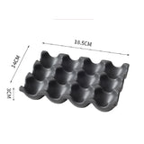 Céravie Ceramic Egg Storage Tray – Modern Refrigerator Egg Holder | Elegant Kitchen Organisation