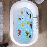 ComfortPaw Anti-Slip Bath Mat – Kids & Seniors Safety Shower Mat | Soft Massage Grip Design