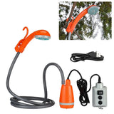 AquaTrek Rechargeable Camping Shower – Portable 3.7V Electric Pump | 4.9 ft Hose | Outdoor Travel & Pet Washing Shower