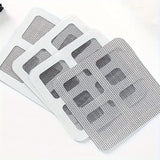 FlowShield Peel & Stick Drain Filters – Disposable Hair Catcher Protectors | Anti-Clog Shower & Sink Drain Covers