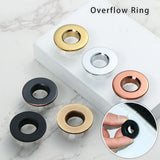 Velora Basin Overflow Trim – Premium Bathroom Sink Overflow Cover | Universal Decorative Drain Insert