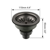 FreshSeal Pop-Up Sink Strainer – Stainless Steel Drain Basket | Anti-Odour Kitchen & Bathroom Stopper