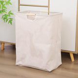 NaturaFold Cotton Laundry Basket – Waterproof Foldable Storage Hamper | Compact Eco-Friendly Organiser