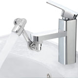 FlexFlow 1080 Swivel Tap Extender – Universal Dual Spray Faucet Attachment | Multi-Angle Water Saving Arm