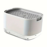Velora Sync Sink Organiser – 5-in-1 Soap Dispenser & Kitchen Cleaning Station with Sponge Holder