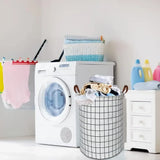 LinenVault Storage Hamper – Foldable Canvas Laundry Basket | Waterproof Multi-Purpose Organiser