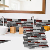 MarbleVogue Peel & Stick Tiles – Black & White Marble Wall Decals | Waterproof PVC Home Upgrade Stickers