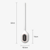 FreshFlow Silicone Toilet Brush – Wall-Mounted Scented Bathroom Cleaner | No-Drill Hygienic Toilet Brush Set