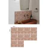 Terravelle Boho Tile Decals – Self-Adhesive Mediterranean Vinyl Stickers | Decorative Wall & Floor Panels
