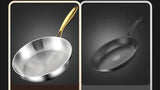 TitanCore 7-Layer Stainless Steel Frying Pan – Professional Induction Skillet | Heavy-Duty Chef Cookware