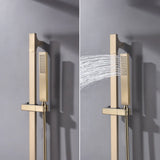 Elevare SlideRail Shower Set – Adjustable Stainless Steel Handheld Shower System | Modern Water-Saving Bathroom Upgrade