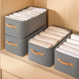 ClosetNest Foldable Clothing Organizer – Wardrobe Storage Organizer | Maximize Closet Space | Reinforced Fabric Storage Bin