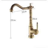 Bellmont Aurelia Swivel Basin Mixer – Vintage Gold Bathroom & Kitchen Tap | 360° Rotating Spout