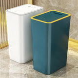 PureVault Compact Waste Bin – 10L Odour-Sealing Press Lid Bin | Modern Space-Saving Design