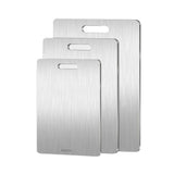 PureSteel Pro 316 Stainless Steel Cutting Board – Double-Sided Food Prep Board | Hygienic Chopping Surface | Heavy-Duty Kitchen & Dough Board