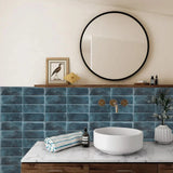 MetroTile Peel & Stick Wall Panels – Waterproof PVC Splashback Tiles | Modern Self-Adhesive Décor