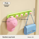 VivaPop Suction Wall Hooks – Colourful Drill-Free Bathroom & Kitchen Hangers | Modern Ball Design Storage Hooks