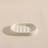KaoriStone Wabi-Sabi Bathroom Accessories Set – Natural Stone Spa Collection | Minimalist Luxury Vanity Décor