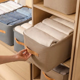 ClosetNest Foldable Clothing Organizer – Wardrobe Storage Organizer | Maximize Closet Space | Reinforced Fabric Storage Bin