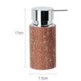 Aurello Red Travertine Bathroom Accessories Collection – Natural Stone Spa Luxury | Vintage Bathroom Décor