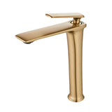 Veloura Luxe Basin Mixer Tap – Contemporary Brass Bathroom Faucet | Premium Hot & Cold Single Lever Design