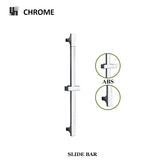 Elevare SlideRail Shower Set – Adjustable Stainless Steel Handheld Shower System | Modern Water-Saving Bathroom Upgrade