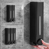 PureLine 500 Wall Soap Dispenser – Refillable No-Drill Shampoo & Hand Wash Pump for Bathrooms & Kitchens