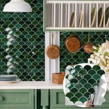 Arqstone 3D Tile Decals – Waterproof Peel & Stick PVC Wall Panels | Modern Kitchen & Bathroom Wall Covering