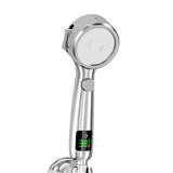ThermoFlow Smart LED Shower Head – High-Pressure Handheld Shower with Digital Temperature Display | Water-Saving Spa Spray System