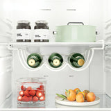 Orivelle ChillRack Bottle Holder – Hanging Fridge & Wine Rack Organiser | Space-Saving Metal Beverage Storage & Display