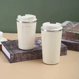 ThermaGo 380/510ml Insulated Travel Mug – 304 Stainless Steel Vacuum Cup | Leak-Resistant Lid | Portable Coffee Flask