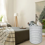 LinenVault Storage Hamper – Foldable Canvas Laundry Basket | Waterproof Multi-Purpose Organiser