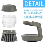 PureNest Kitchen Care Duo – Soap Dispensing Dish Brush & Faucet Filter Set | Eco-Friendly Sink Cleaning Solution