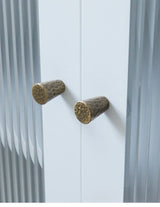 Atelier Forge Hammered Brass Handles – Vintage Bronze Cabinet Pulls | Artisan Furniture Hardware